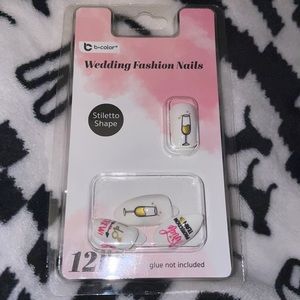 Wedding Fashion Nails Stiletto